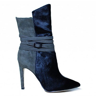 Barrington Boot - Black & Grey